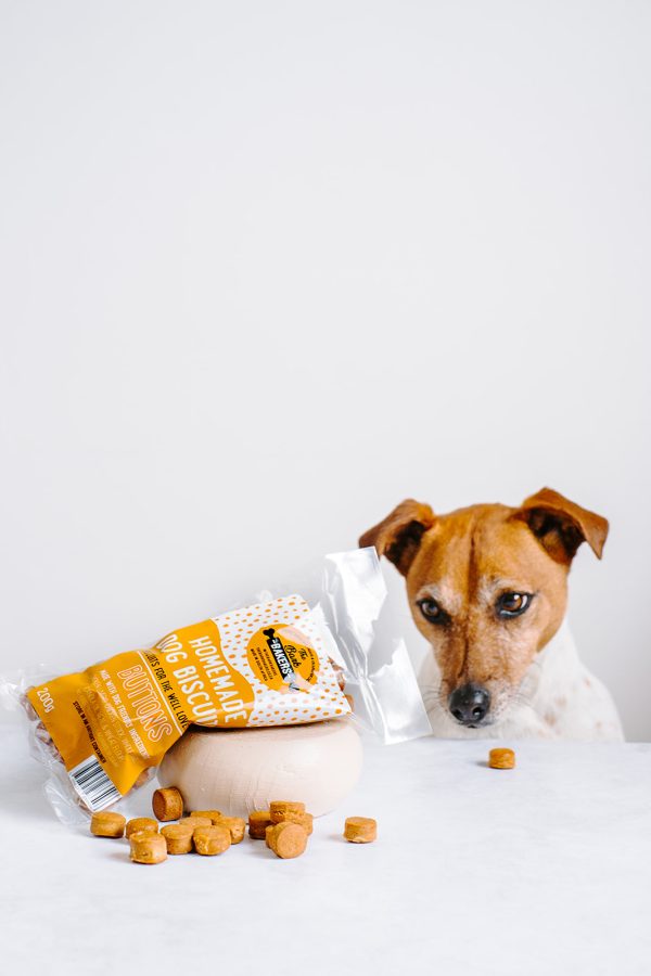 Homemade Dog Biscuits - Buttons 200g - Image 3