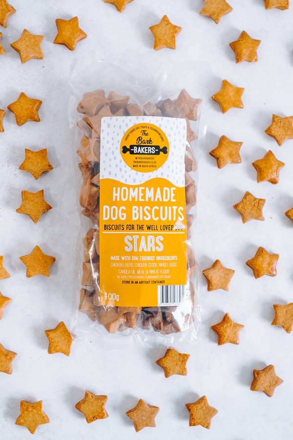 Homemade Dog Biscuits - Stars 400g