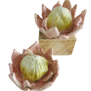 Ceramic protea