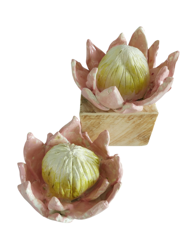 Ceramic protea