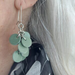 Leather earrings