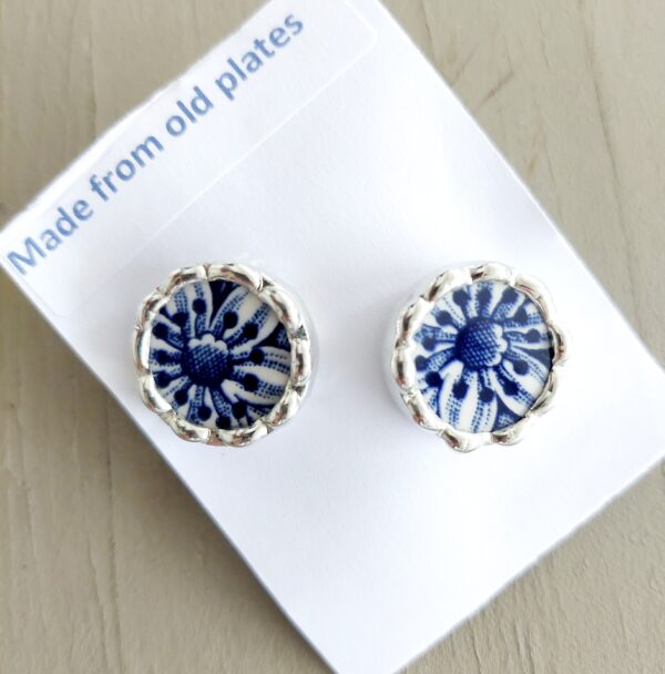 Vintage ceramic earrings - Image 2