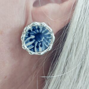 Vintage ceramic earrings