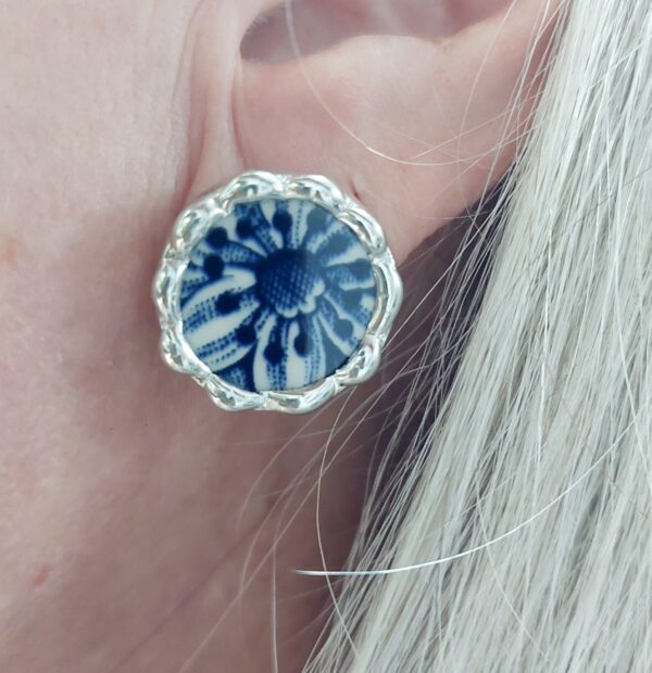 Vintage ceramic earrings
