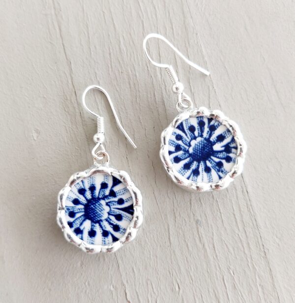 Vintage ceramic earrings