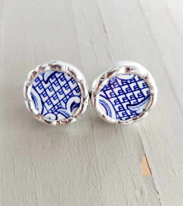 Vintage ceramic earrings