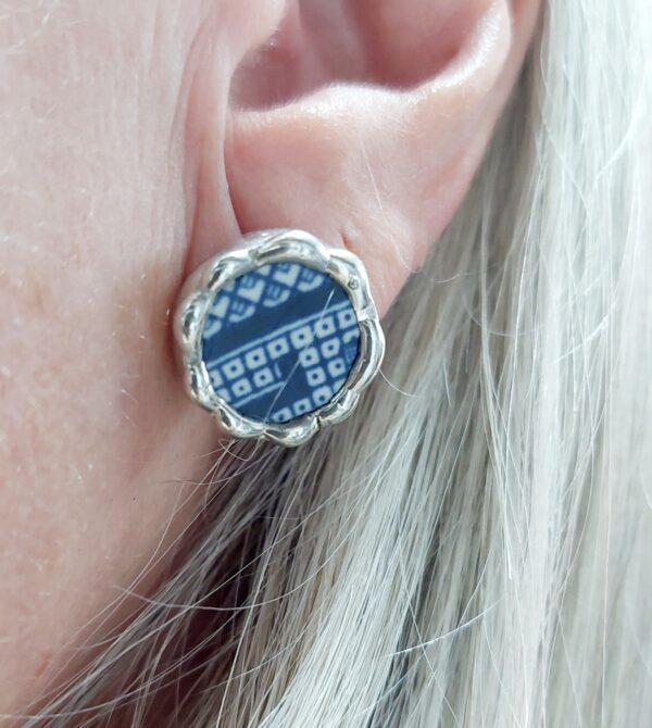 Vintage ceramic earrings