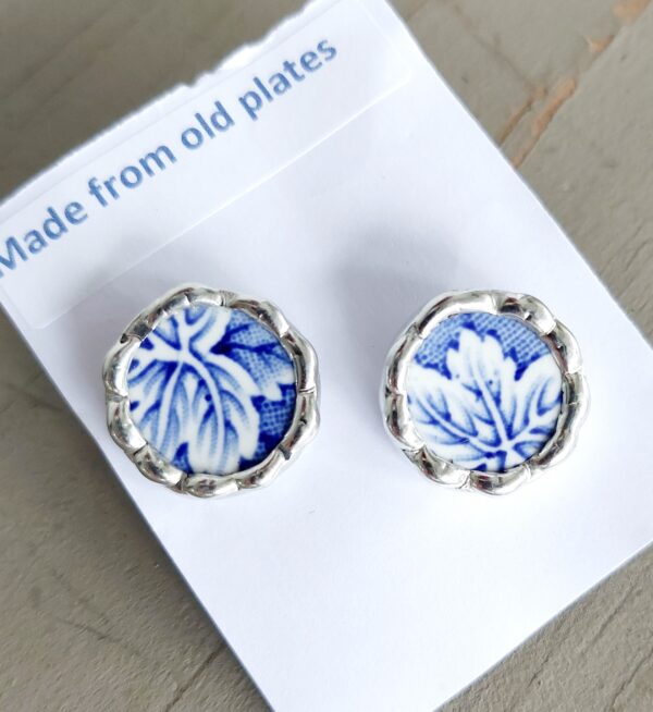 Vintage ceramic earrings - Image 3