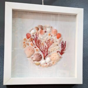 Shell Art - Coral Circle