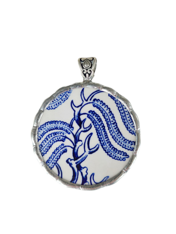 Vintage ceramic pendant