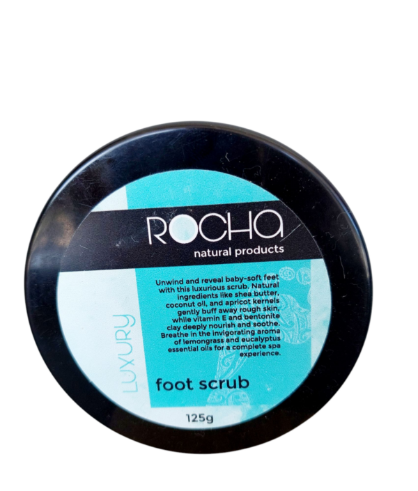 Luxury foot scrub